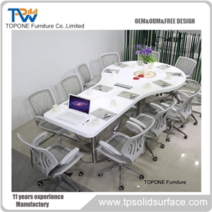 Acrylic Decoration Fancy Shape Office Desk