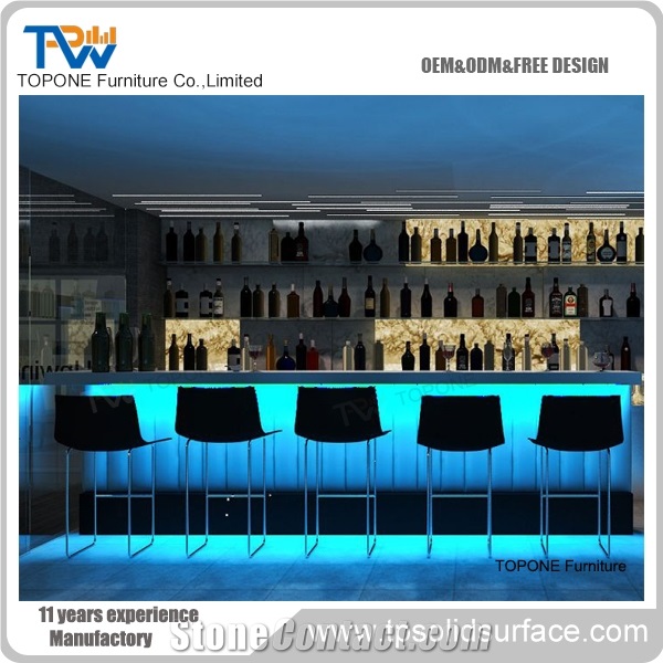 Manufacturer for Artificial Marble Led Bar Furniture,Luxury Led Bar