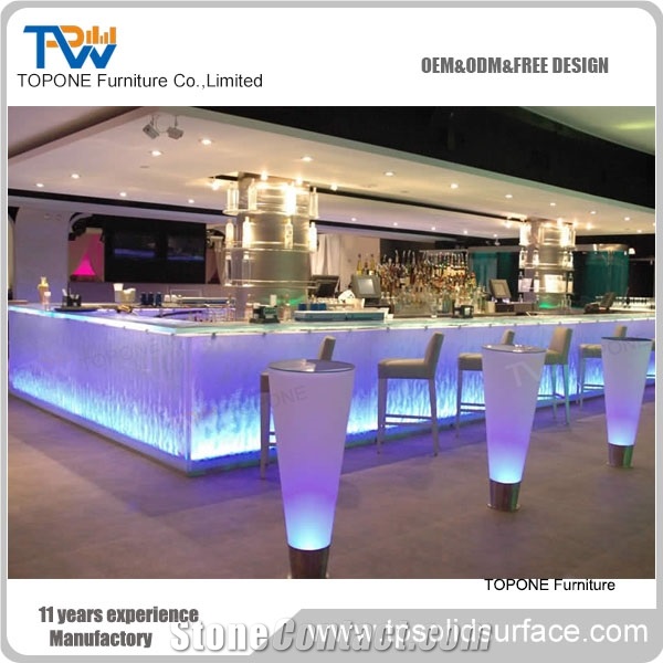 Manufacturer for Artificial Marble Led Bar Furniture,Luxury Led Bar