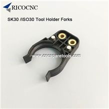 Black Iso30 Tool Clips Din69871 Sk30 Tool Grippers for Atc Hsd Spindle