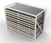 Customised Drawer Display Stands for Marble Tile