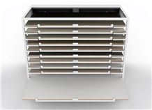 Drawer Display Stands for Marble Tile Granite Racks