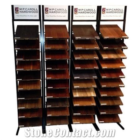 Functional Display Racks for Wood Tiles Marble Metal Stands Supplier