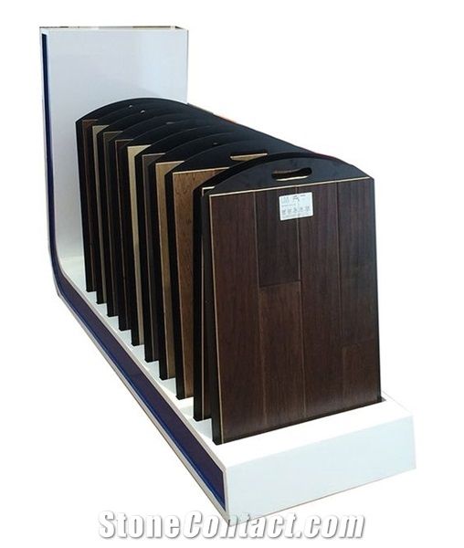 Showroom Sample Board Display Racks for Hardwood Flooring Wood Floor