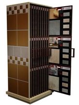 Sliding Tile Display Racks Pull Out Stands for Showroom Use Sliding Tile Display Racks Pull Out Stands for Showroom Use