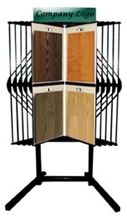 Wing Sample Board Display Stands for Mosaic Tiles Hardwood Floring