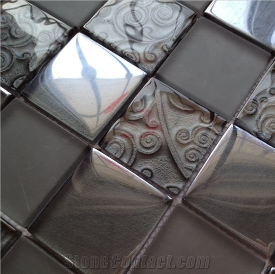 48x48mm Glass Mosaic