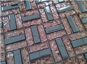 Galvanized Glass Mosaic Tile