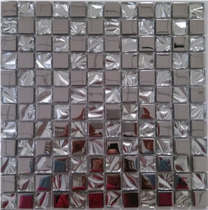 Grey Glass Mosaic