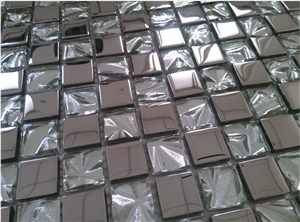 Grey Glass Mosaic