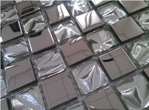 Grey Glass Mosaic