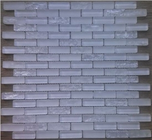 Super White Glass Mosaic Tile Super White Glass Mosaic Tile