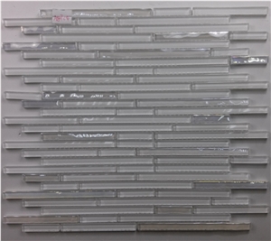 Supper White Glass Mosaic Tile