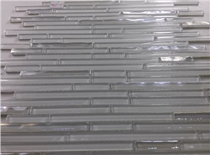 Supper White Glass Mosaic Tile