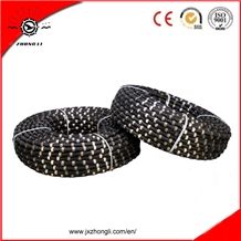 11.5mm 10.5mm Rubber Diamond Wire Saws for Granite Quarrying