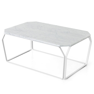 Bianco Carrara Marble Modern Style Rectangle Table Tops,White Marble Desk,Furniture Gofar