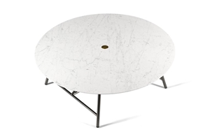Bianco Carrara Marble Modern Style Table Tops,White Marble Desk,Furniture Gofar