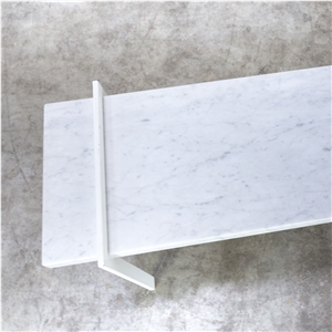 Carrara White Marble Interior Table,Modern Design Office Meeting Furniture Gofar