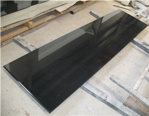 Shanxi Black Granite Bar Top Polished,Bench Top Customized Reception Countertop