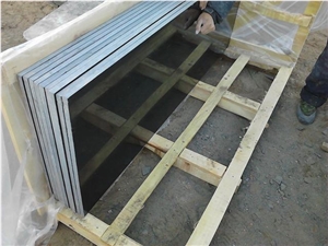 Shanxi Black Granite Bar Top Polished,Bench Top Customized Reception Countertop