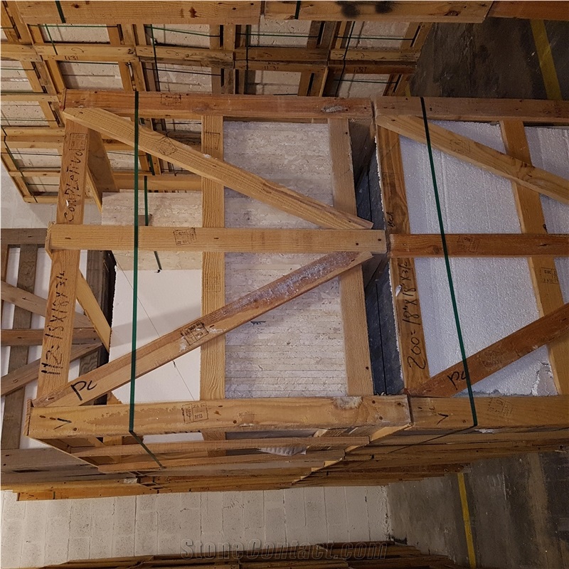 Dominican Coral Stone Saw Cut Tiles, Slabs
