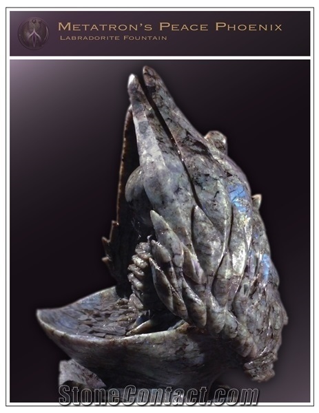 Metatron"S Peace Phoenix Fountain