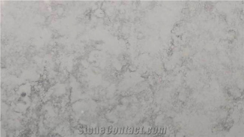 Carrara White Quartz Stone Slab,Engineered Stone Slabs