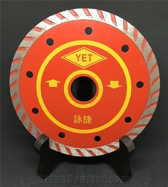 Made in Taiwan Diamond Circular Saw Blade Cutting Granite Stone
