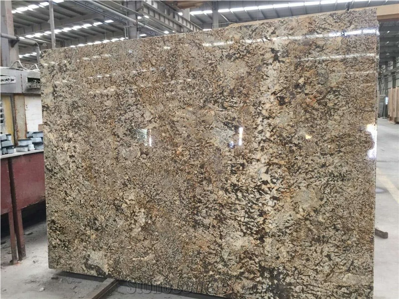Quarries Owner Supply Granite Blocks Directly Slabs & Tiles, Nigeria Yellow Granite