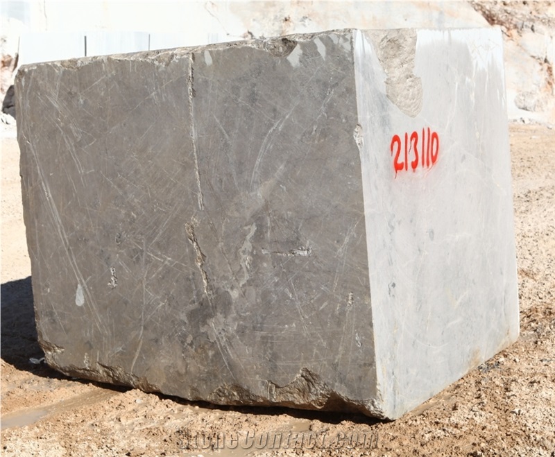 Silver Fantasy Marble Block