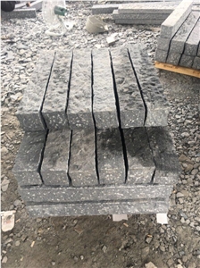 Black Basalt Stone Split Palisade for Garden,Black Pillar