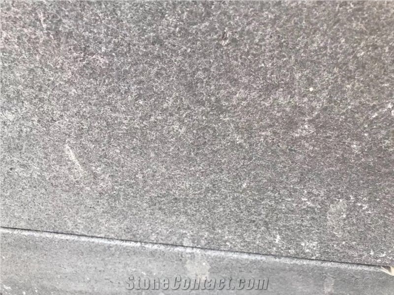 Flamed New G684 Black Pearl Basalt Tiles for Paving, Flooring Tiles