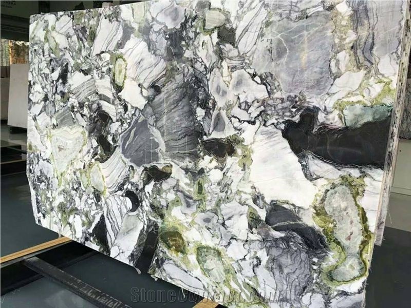 Ice Jade Marble Slabs&Tiles, Jade Green Natural Stone Marble Slab/Tile