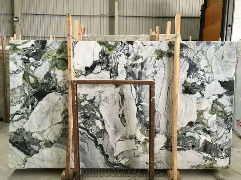 Ice Jade Marble Slabs&Tiles, Jade Green Natural Stone Marble Slab/Tile