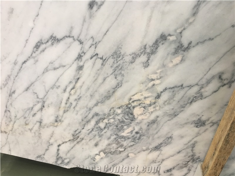 New Statuario White Marble,New Arabescato Corchia Slab,White Marble