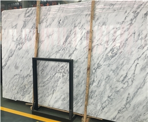 New Statuario White Marble,New Arabescato Corchia Slab,White Marble