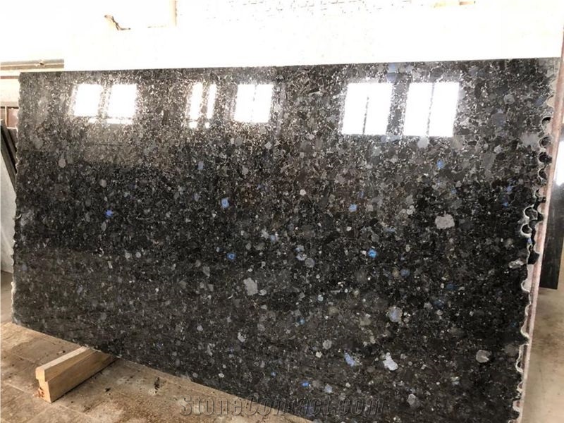 Volga Blue Granite, Polaris Blue, Labradorit Volga Blue Granite Slabs