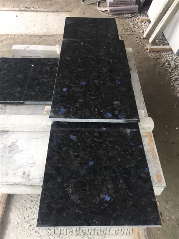 Volga Blue Granite, Polaris Blue, Labradorit Volga Blue Granite Slabs