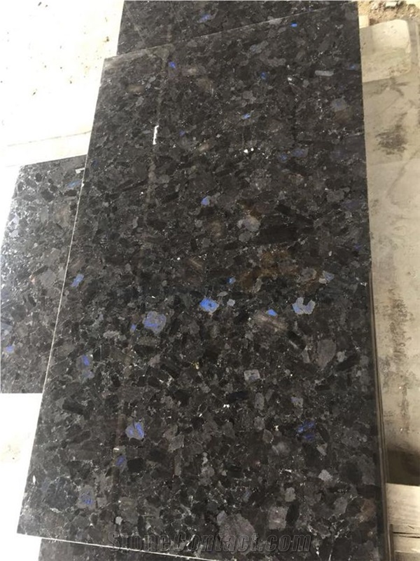 Volga Blue Granite, Polaris Blue, Labradorit Volga Blue Granite Slabs