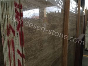 Balikesir Brown/Coffee/Noce/Walnut Travertine Stone Slabs&Tiles Floor