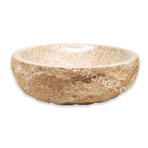 G682 Rusty Yellow Granite Kitchen/Bathroom Vessel Sinks/Wash Basins