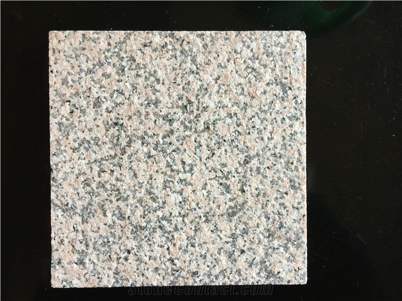 China New Granite Chaoyang Red Bush-Hammered Finished