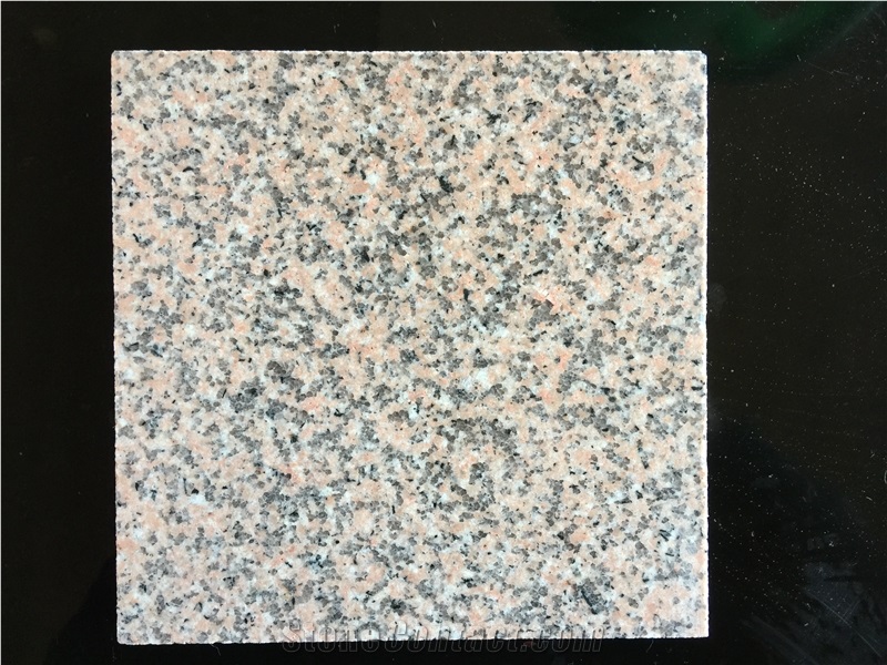China New Granite Chaoyang Red Bush-Hammered Finished