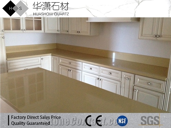 One Set Artifical Quartz Standard Kitchen Countertop