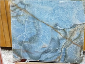 Onyx Acquamarina/Polished Blue Crystal Onyx Slab & Tiles Onyx Acquamarina/Polished Blue Crystal Onyx Slab & Tiles
