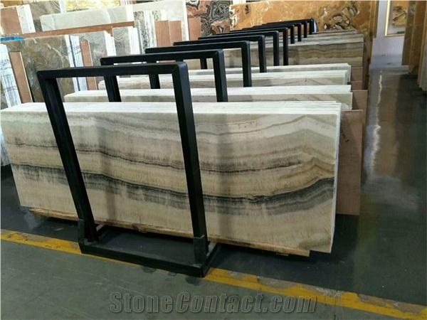 River Onyx Slab&Tile Straight Veins