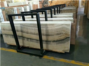 River Onyx Slab&Tile Straight Veins