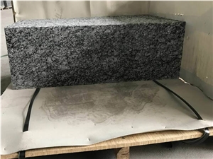 Spray White Granite Stair Step Grey Color with White Flower