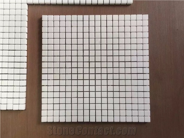 Squar Marble Mosaic Tile Polished 10mm 12"X12" for Kitchen, Washroom