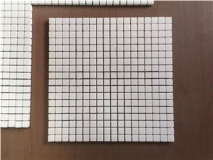 Squar Marble Mosaic Tile Polished 10mm 12"X12" for Kitchen, Washroom